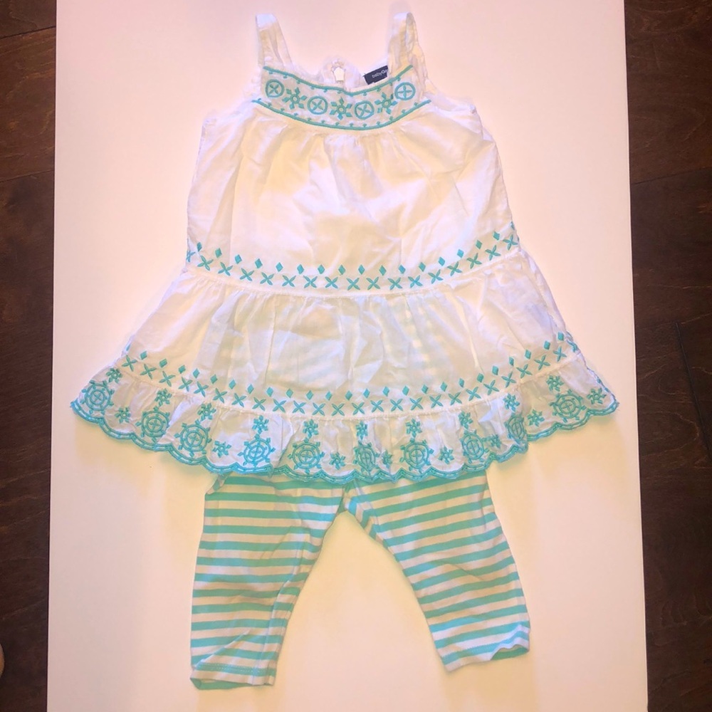 Baby girl dress and leggings